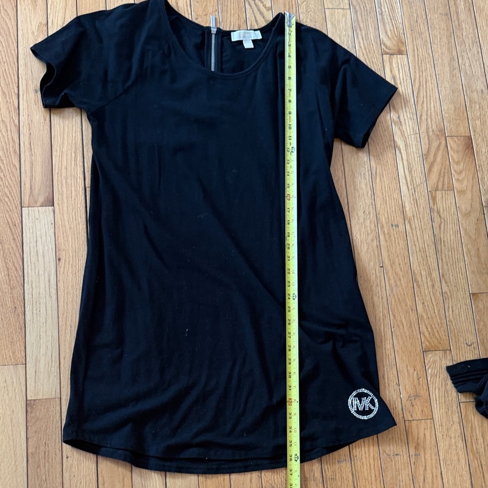 MICHAEL 🖤Michael Kors Black Short Sleeve Tee shirt dress